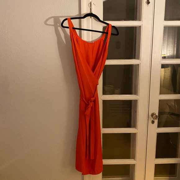 Everlane Japanese Go Weave Midi Wrap Dress - Picture 14 of 14